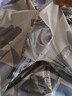 嘉輕春夏耐臟耐磨工作服干活穿的衣服休閑無磁無鐵工地工裝建筑褲子男 2件迷彩【灰色+綠色】 XL 110-125斤 曬單實拍圖