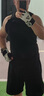 FITTER GEAR執煉健身手套男防起繭運動(dòng)帶護腕一體專(zhuān)業(yè)擼鐵半指防滑單杠訓練 黑金(旗艦帶腕款) L (手掌寬度8.3-9.2cm) 曬單實(shí)拍圖