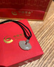 中國黃金（CHINA GOLD）和田玉項(xiàng)鏈女平安鎖玉如意吊墜七夕情人節(jié)生日禮物送女友媽媽老婆 京速達(dá)*玉如意項(xiàng)鏈【玉珠+黑繩】 曬單實(shí)拍圖