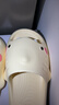 chikoku新款小萌鯊拖鞋女夏季家居可愛(ài)厚底防滑情侶鯊魚(yú)涼拖鞋男夏 曬單實(shí)拍圖