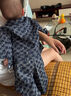 巴拉巴拉寶寶秋裝嬰兒長袖套裝兒童衣服兩件套時尚洋氣潮 白藍(lán)色調(diào)00418 80cm 曬單實(shí)拍圖