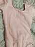 三沙（Sansha）兒童舞蹈服短袖芭蕾舞 連體女童舞蹈練功服 粉色-開襠 XL  曬單實拍圖