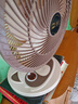 駱駝電風(fēng)扇家用電扇臺式多功能小型風(fēng)扇學(xué)生宿舍桌面風(fēng)扇可搖頭靜音辦公室桌面臺扇 米色臺扇【搖頭/2檔位】 標(biāo)配【1.3米電源線】 曬單實(shí)拍圖