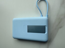 小米（MI）【3C認(rèn)證】磁吸支架充電寶 10000 7.5W 淺藍(lán)色 可上飛機(jī) 有線無(wú)線自在充電 iPhone安卓可用 曬單實(shí)拍圖