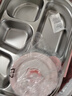 蘇泊爾（SUPOR）飯盒316L不銹鋼便攜飯盒中小學(xué)生便當(dāng)盒打飯分格餐盒 曬單實拍圖