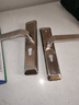 初工門鎖臥室門鎖室內(nèi)門鎖可調(diào)節(jié)通用門鎖免改孔門鎖 雙孔可調(diào)孔距 曬單實(shí)拍圖