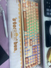 AKKOMG108B 饅頭樂園機(jī)械鍵盤 三模RGB熱插拔 MOG熱升華 電腦筆記本客制化鍵盤七夕情人節(jié)禮物送女友 曬單實拍圖