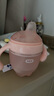 愛咔威（IKV）兒童水杯 硅膠學(xué)飲吸管嬰幼兒鴨嘴吸嘴杯學(xué)飲兩用 鴨嘴款-小粉瓶 160ml 曬單實(shí)拍圖