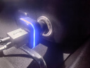 一錄安車(chē)載充電器 汽車(chē)點(diǎn)煙器車(chē)充頭超級(jí)快充支持蘋(píng)果華為一拖二帶線 曬單實(shí)拍圖