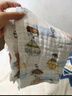 嫚熙（EMXEE）嬰兒紗布浴巾純棉寶寶新生兒童浴巾大尺寸洗澡包裹包巾 夢(mèng)幻樂園 110×110cm 曬單實(shí)拍圖