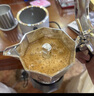 比樂蒂（Bialetti）【畢業(yè)禮物】摩卡壺禮盒蒸汽時代手沖咖啡壺套裝意式濃縮咖啡機 經(jīng)典雙閥款(2杯份+咖啡杯)100ml 4件套禮盒 曬單實拍圖