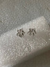 DAISY DREAM999足銀五角星耳釘女高級感鋯石耳環(huán)養(yǎng)耳洞耳骨釘睡覺免摘小耳飾 【兩只價】4mm星星耳釘【999銀】 曬單實(shí)拍圖