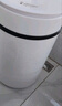 長(cháng)虹洗衣機半自動(dòng)迷你洗衣機小型洗脫一體家用母嬰兒童內衣褲襪子神器抑菌除螨 4.5KG白色【藍光抑菌+洗脫一體+純銅電機】 曬單實(shí)拍圖