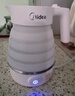 美的（Midea）第二代便攜式折疊燒水杯電熱水壺 旅行出差學(xué)生 泡面杯小容量迷你一體無(wú)縫內(nèi)膽 0.7升 SH07S104 曬單實(shí)拍圖
