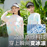 牧萌兒童防曬衣涼感透氣防紫外線男女童夏季冰絲防曬服 多彩粉 2XL 曬單實拍圖
