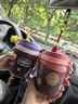 特百惠（Tupperware）吸吸罐外帶密封圓罐咖啡杯吸管杯學(xué)生便攜防漏塑料水杯子七夕送禮 紫色（吸管帽+掛繩+硅膠圈） 曬單實(shí)拍圖