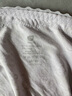ubras莫代爾碎花蕾絲花邊低腰三角褲（三條裝）女士?jī)?nèi)褲不粘身 紫色系碎花 3條 M 曬單實(shí)拍圖