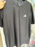 阿迪達(dá)斯 adidas男跑步健身運(yùn)動短袖圓領(lǐng)夏季T恤短袖 IN1500 曬單實(shí)拍圖