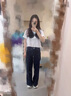 Levi's李維斯25年秋冬新款女士美式休閑318寬松塑形闊腿牛仔褲 深藍色 28 (30) 曬單實(shí)拍圖