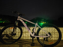 雷克斯LAUX哪吒200plus山地車成人學(xué)生代步通勤鋁合金24速純油碟 星黛紫（標(biāo)準(zhǔn)版） 24速 26英寸 曬單實(shí)拍圖