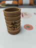 竹茗堂藤編六君子茶筒 斑竹草編竹編竹茶具套裝組合 茶濾茶道配件收納筒 簡(jiǎn)約竹節筒【茶字】細 無(wú)規格 曬單實(shí)拍圖