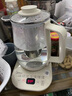 美的（Midea）新款養生壺煮茶壺家用燒水壺全自動(dòng)保溫玻璃電熱水壺316母嬰級燉煮壺一體辦公室泡茶中藥大容量 【1200W大功率】12h貼心保溫 2L 曬單實(shí)拍圖