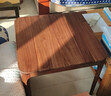 致典北美黑胡桃木方幾全實(shí)木原木小茶幾桌角幾正方形邊幾簡(jiǎn)約款 北美胡桃木【方幾】 曬單實(shí)拍圖