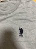 U.S. POLO ASSN.保羅針織衫男休閑時(shí)尚圓領(lǐng)毛衣男秋季款男式針織衫 淺灰 3XL 185（160-175斤左右） 曬單實(shí)拍圖