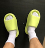 阿迪達(dá)斯Yeezy SLIDE蘋(píng)果椰子男女夏日清涼運(yùn)動(dòng)拖鞋HQ6447UK943 曬單實(shí)拍圖