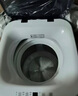 海爾（Haier）洗衣機全自動迷你波輪 嬰兒兒童內衣褲洗小型家用 3KG 母嬰專屬 租房神器 家電國家補貼XQBM30-218 曬單實拍圖