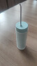 松下（Panasonic）沖牙器便攜式洗牙器脈沖水流牙線(xiàn)正畸呵護潔牙器美牙儀牙齒殺菌深度清潔生日圣誕節禮物 【脈沖水流】綠色小圓管EW-DJ33 曬單實(shí)拍圖