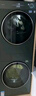 美的（Midea）洗烘套裝10kg滾筒洗衣機+變頻熱泵烘干機純平全嵌【清風明月2.0洗烘塔】以舊換新 MGH20A-G+MAX遠山青【純色款洗烘塔】 曬單實拍圖