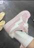 回力四季原創(chuàng)國潮小眾設(shè)計(jì)港風(fēng)面包鞋2025春季新款學(xué)生小白鞋 粉色 37 曬單實(shí)拍圖