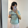 YONEX新款尤尼克斯羽毛球服速干短袖運(yùn)動(dòng)T恤透氣吸汗運(yùn)動(dòng)比賽服上衣 女款 210015 天青藍(lán) M 曬單實(shí)拍圖