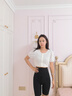 婷美（GRACEWELL）高腰收腹褲女懸浮提拉強(qiáng)力收肚子無痕提臀束腰產(chǎn)后塑形褲 黑色XL 曬單實(shí)拍圖