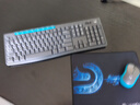 羅技（Logitech）MK275 鍵鼠套裝 無線鍵鼠套裝 辦公鍵鼠套裝 全尺寸 商務鍵鼠套裝 帶無線2.4G接收器 黑藍色 曬單實拍圖