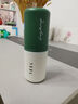 JAJALIN旅行洗漱杯可拆2個(gè)刷牙杯牙缸創(chuàng)意簡(jiǎn)約牙具盒旅游洗漱杯套裝淺綠 曬單實(shí)拍圖