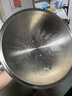 凌豐凌豐（LINKFAIR）304不銹鋼雙耳炒鍋加厚爆炒少油煙無涂層 加厚316材質(zhì) 38cm 曬單實(shí)拍圖
