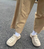 俞兆林洞洞鞋男戶(hù)外厚底透氣涼鞋沙灘運(yùn)動(dòng)涼拖鞋 YG178 卡其  42-43  曬單實(shí)拍圖