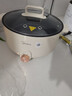 美的（Midea）電煮鍋電火鍋電炒鍋多功能鍋電熱鍋火鍋專用鍋家用大容量電鍋一體鍋學生宿舍泡面小電鍋 國家補貼 6L 丨加深內(nèi)膽火鍋丨HGE3010 曬單實拍圖