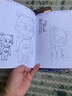 MPPMCK哪咤描摹本魔童鬧海繪畫本兒童描紅圖畫本涂鴉本臨摹小孩畫玩具吒 全套6本裝娜喳描摹本季+第二季 曬單實拍圖