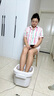美的（Midea）泡腳桶足浴盆電動(dòng)泡腳盆加熱全自動(dòng)按摩洗腳盆智能恒溫過(guò)膝療家用  中秋節禮物禮品 官方新品-仿真滾輪按摩+熱切斷體過(guò)熱保護+漏保開(kāi)關(guān) 生日禮物送爸爸媽媽婆婆父親母親老人長(cháng)輩實(shí)用高檔養生 曬單實(shí)拍圖