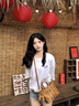 班尼路（Baleno）純棉T恤女夏季2025新款設(shè)計感寬松圓領(lǐng)短袖女款時尚百搭體恤上衣 曬單實拍圖