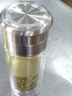 NEWB雙層泡茶杯茶水分離玻璃水杯男女士大容量辦公室喝茶便攜飲用杯子 【更快到】鋼本色 300ml 曬單實拍圖