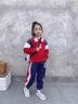 G.DUCKKIDS小黃鴨童裝女童春秋套裝2025新款兒童衣服女大童秋裝運(yùn)動(dòng)服兩件套 酒紅色 120 建議110-120cm6-7歲 曬單實(shí)拍圖