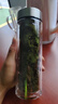希諾（HEENOOR）抗菌玻璃杯雙層隔熱高檔車載水杯男2025新款泡茶杯子XN-9607KT 曬單實拍圖