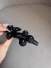 兩世歡櫻桃花朵發(fā)夾女后腦勺2026新款輕奢高級感大號減齡優(yōu)雅抓夾子頭飾 新款鑲鉆發(fā)夾--黑色 曬單實(shí)拍圖