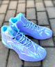 安踏KT3 Team籃球鞋男秋冬季湯普森防滑耐磨減震學(xué)生中幫實(shí)戰運動(dòng)鞋子 【KT3 TEAM中幫版】紫/冰川藍-2 43 (270mm) 曬單實(shí)拍圖