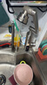 奧克斯（AUX）電熱水龍頭即熱式機械臂快速熱水龍頭冷熱加熱器變頻恒溫廚房寶陽臺家用熱水器ADL-3AGT2X恒溫鋼 曬單實拍圖