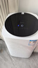 美的（Midea）迷你洗衣機 MB30VH36E 3KG嬰兒小型兒童內衣洗衣機 全自動(dòng)波輪 高溫煮洗 除菌除螨宿舍 以舊換新 曬單實(shí)拍圖